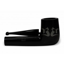 Cachimbo Bertoldi Elite Grande Longo Preto Peça Única